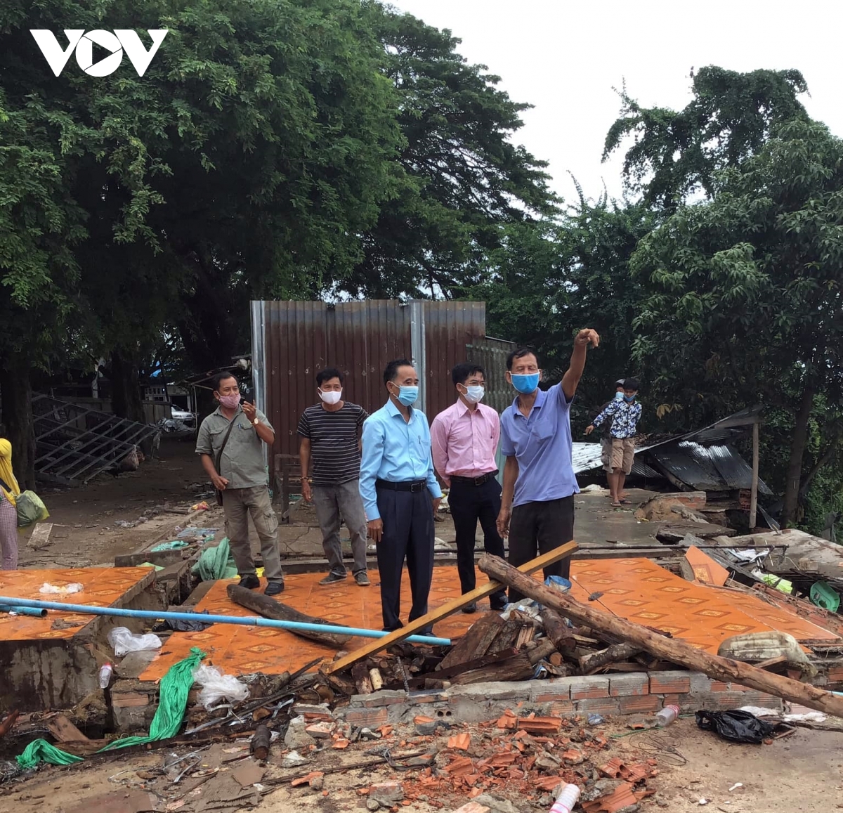 Khmer-Vietnam Association provides emergency relief to landslide victims in Cambodia